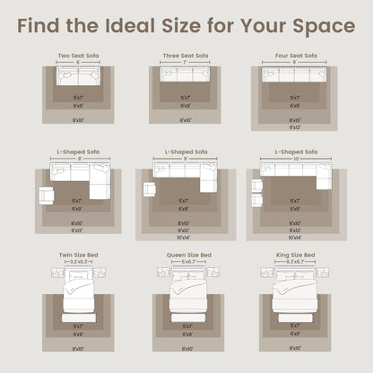 Lukyamzn Ultra-Thin 5x7 Washable Area Rug, Non-Slip, Stain Resistant, Soft Velvet Carpet for Living Room, Bedroom, Orange