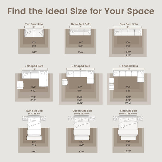 Lukyamzn Ultra-Thin 5x7 Washable Area Rug, Non-Slip, Stain Resistant, Soft Velvet Carpet for Living Room, Bedroom, Orange